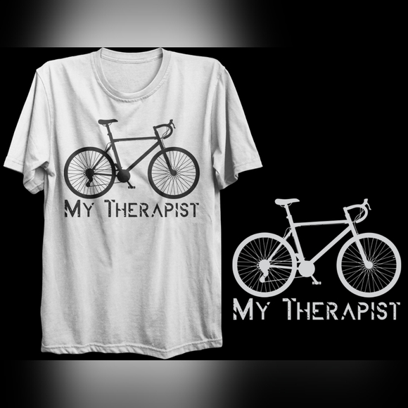 Bicycle Short Sleeve T-shirt Apparel Graphic T Shirt Bike Cyclist Lifestyle Love - Picture 1 of 1